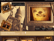 Tablet Screenshot of hogwartsrevolution.com